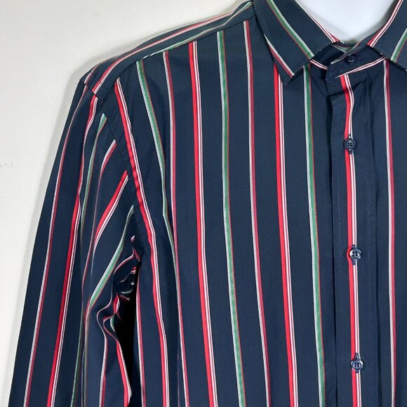 Etro made in Italy colorful striped dress shirt. Size 41 - Picture 3 of 7